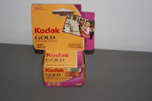 Sealed Kodak Gold 200 color 24 Exposure Film Expired 2009 - Picture 1 of 4