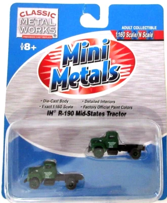 CLASSIC METAL WORKS 51109 IH R-190 MID-STATES TRACTOR  NEW - Image 1 of 2