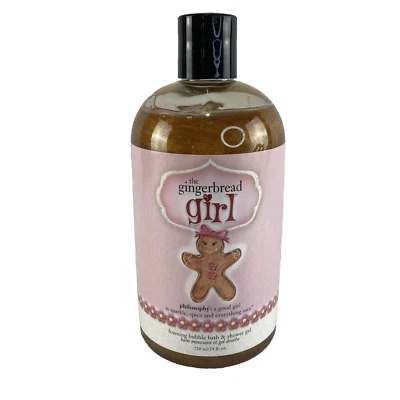 Philosophy The Gingerbread Girl пенящийся пузырьковый гель для ванны и душа 24 унц - Изображение 1 из 4