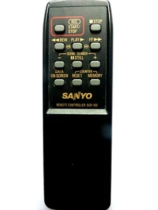 SANYO CAMCORDER REMOTE SCR-100 for FVC10 VMR21 VMR51 VMR71 VMRZ1 VMRZ2R VMRZ5 - Picture 1 of 1