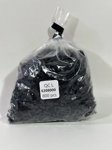 800 Stück LEGO 61252 schwarze Platte 1x1 mit Clip 6308000 LEGO Einzelteile HL11 - Bild 1 von 3