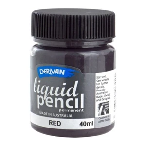 Liquid Pencil Graphite Art Pencil Paint 40ml (Permanent Red) - Picture 1 of 5
