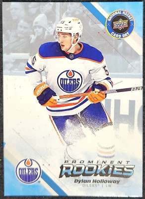 Dylan Holloway Rookie Card 2023 National Hockey Card Day NHCD-10 RAW NM-MT+ (RC) - Image 1 of 4