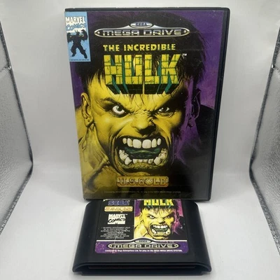 The Incredible Hulk • Sega Mega Drive Game (1994) PAL • Marvel - Image 1 of 4