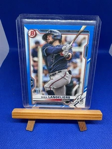 Shea Langeliers 2021 Bowman Paper Blue /150  - Picture 1 of 2