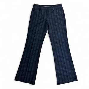 Express Design Studio Editor Black Pink Pinstripe Dress Pants – Size 2 - Picture 1 of 4