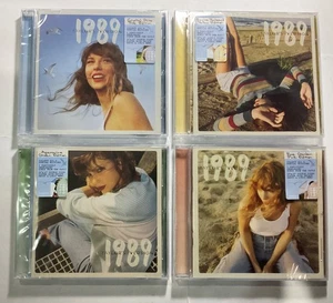 1989 Taylor's Version by Taylor Swift 4 Variant Cover Sealed Mint CD - Picture 1 of 7