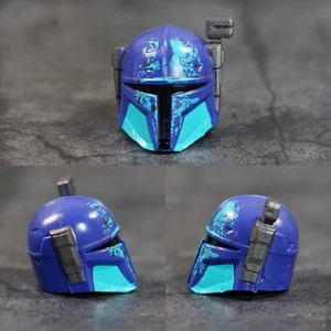 Star Wars Black Series Mandalorian Helmet Head Fodder Figure Part 1/12 Scale 6” - Picture 1 of 3