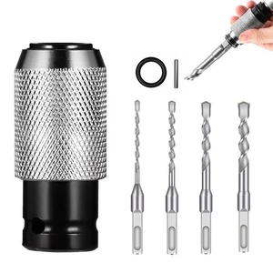 Adaptador de martillo rotativo con juego de brocas de impacto, kits convertidores de martillos mejores - Imagen 1 de 14