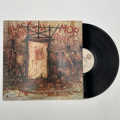 Black Sabbath – Mob Rules LP 1981 Warner Bros BSK 3605 VG+/VG Dio Heavy Metal - Image 1 of 4