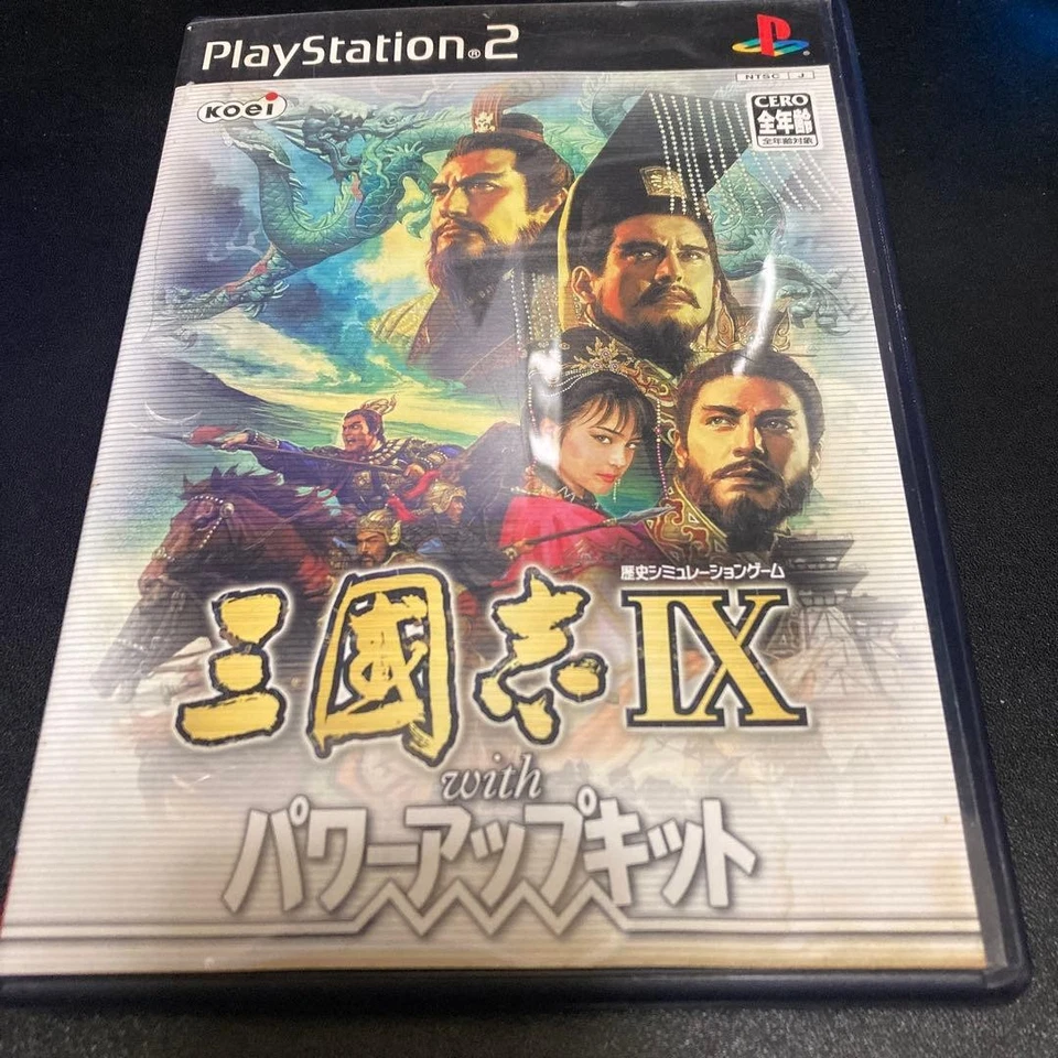 Romance of the Three Kingdoms IX com kit Power Up PS2 importado - Imagem 1 de 1