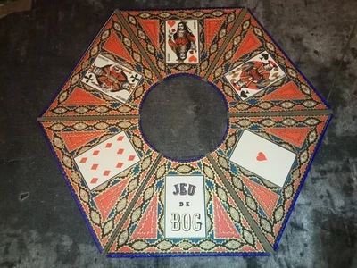 Ancien jeu de BOG  - NAIN JAUNE - recto/verso - début XXème - en carton - Photo 1/4