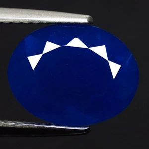 2.50 Ct Phenomenal Oval Facetted (11 x 8 mm) Natural Fire Blue Opal Gemstones - Picture 1 of 7