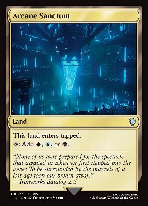 Magic - Arcane Sanctum - Uc/Land - Commander: MTG - FINAL FANTASY - EN/NM - Bild 1 von 1