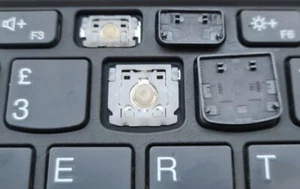Lenovo 5-14IIL05 5-14ARE05 einzelne Tastatur Taste UK GRAU + Scharnier PR4S-UK ORIGINAL - Bild 1 von 3