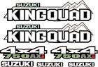 Suzuki KingQuad 700 750 450 Decal emblem graphic OEM sticker kit upgrade axi ax