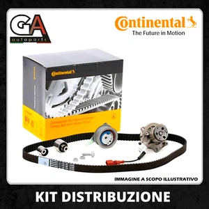 Kit Distribuzione Golf 7 Pompa Acqua VW Audi a3 Q2 Q3 1.6 2.0 TDI Continental - Foto 1 di 12