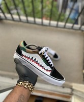 red bape vans