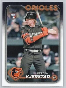 2024 Topps #394 Heston Kjerstad Baltimore Orioles RC - Picture 1 of 2