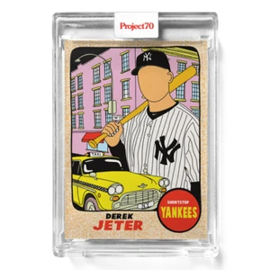 2021 TOPPS PROJECT70 #602 Derek Jeter By Fucci - Picture 1 of 1