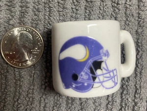 Mini NFL Football Coffee Mug Minnesota Vikings Souvenir Cup - Picture 1 of 2