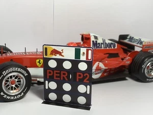 Pitboard 1:43/1:18 (Pizarra F1) / Sergio Pérez (RedBull) P2 - Imagen 1 de 11