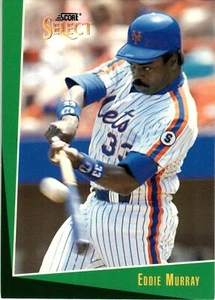 1993 Score Eddie Murray #29 Mets - Picture 1 of 2