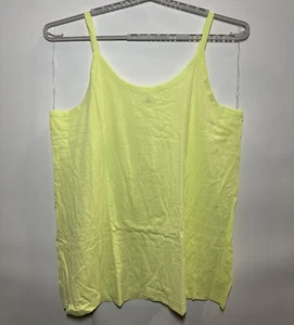 Women's Plus Size Sleeveless Knit Tank Sundress - Universal Thread Yellow 3X - Picture 1 of 2