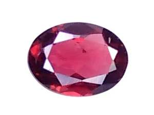 0.630 CTS RED NATURAL SPINEL OVAL CUT LOOSE GEMSTOENS SEE VIDEO - Picture 1 of 3