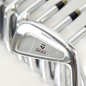8p Taylormade T 300 3-4-5-6-7-8-9-PW RH Golf Iron Set Precision FCM6.5 S Stiff - Picture 1 of 23