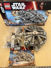 lego 75105 Star Wars Millennium Falcon With Box And Instructions