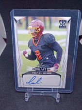  2023 Leaf Draft Pick Rookie THOMAS INCOOM RC Auto BA-TI1 Denver Broncos 