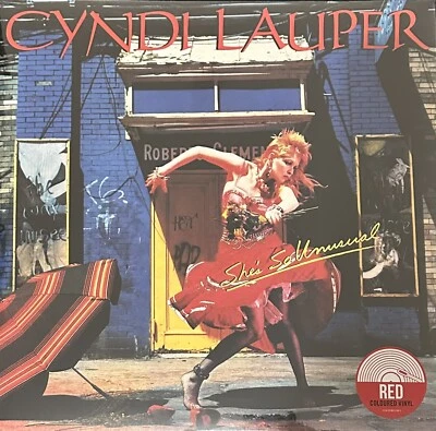 Cyndi Lauper - She's So Unusual - 12” Red Vinyl LP (2020 UK) Reissue - New - Image 1 of 2