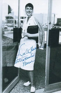 Dee O'Hara Signed Autograph 4x6 Inch Photo NASA Mercury 7 First Aerospace Nurse - Picture 1 of 2