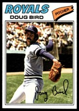 1977 Topps Doug Bird Kansas City Royals #556