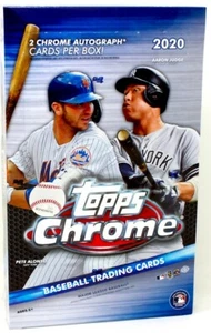 2020 TOPPS CHROME BASEBALL HOBBY 12 BOX CASE BLOWOUT CARDS - Picture 1 of 2