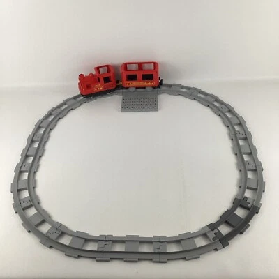 Lego Duplo Train 10874 Push Pull Motorized Train Engine Car Track Lot Tested - Image 1 of 4