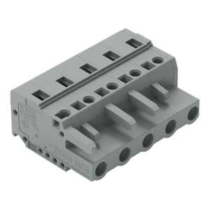 50 Stück Wago Leiterplattenloch Typ Stecker Reihenklemme 231-205/026-000 - Bild 1 von 1