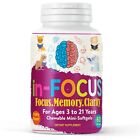 Focus, Memory, Clarity, Energy, Nootropics Brain Booster Supplement 60 Softgels