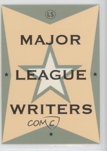 1990 Little Sun Major League Writers Checklist #1