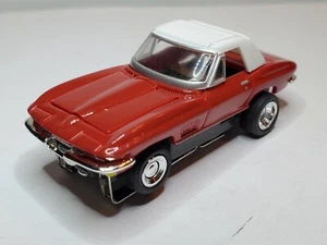 67 CORVETTE CONV. TJET HO SLOT ,NON- MAG CHASSIS, NEW RIMS RUBBER TIRES - Picture 1 of 6
