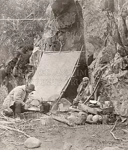 8x10 Fotodruck: Chilkoot Trail Camp Klondike Goldrausch Stampeder AK Yukon 1898 - Bild 1 von 1