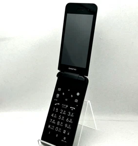 KYOCERA 902KC 903KC DIGNO 3 ANDROID FLIP PHONE Black UNLOCKED SIM Japan - Picture 1 of 7