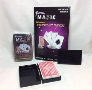 Fantasma Magic Deluxe Psychic Set w/Over 25 Tricks, Marked & Tapered Deck Sealed - Picture 1 of 7