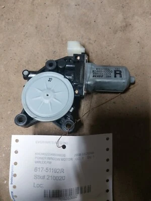 Passenger Right Power Window Motor Front Fits 06-11 SEDONA 263692 - Image 1 of 2