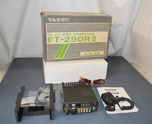 YAESU FT-290R II 2M ALL MODE TRANSCEIVER WITH AMPLIFIER - Picture 1 of 8