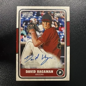 David Hagaman AUTO | 2025 Onyx Vintage Béisbol Extendido - Imagen 1 de 2