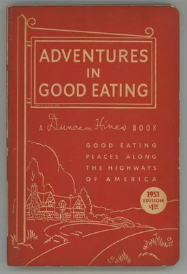 Vintage Restaurant Guide Duncan Hines 1951 ADVENTURES IN GOOD EATING - Image 1 of 4
