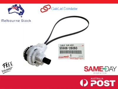 GENUINE Toyota Hilux 05-15 KUN26 Rav4 Hiace Heater Direction Control Cable - image 1 of 2