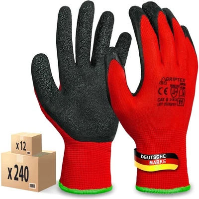 E- GLOBAL MK-Glove Abriebfest Arbeitshandschuhe - Garten- und Montagehandschuhe mit Latex